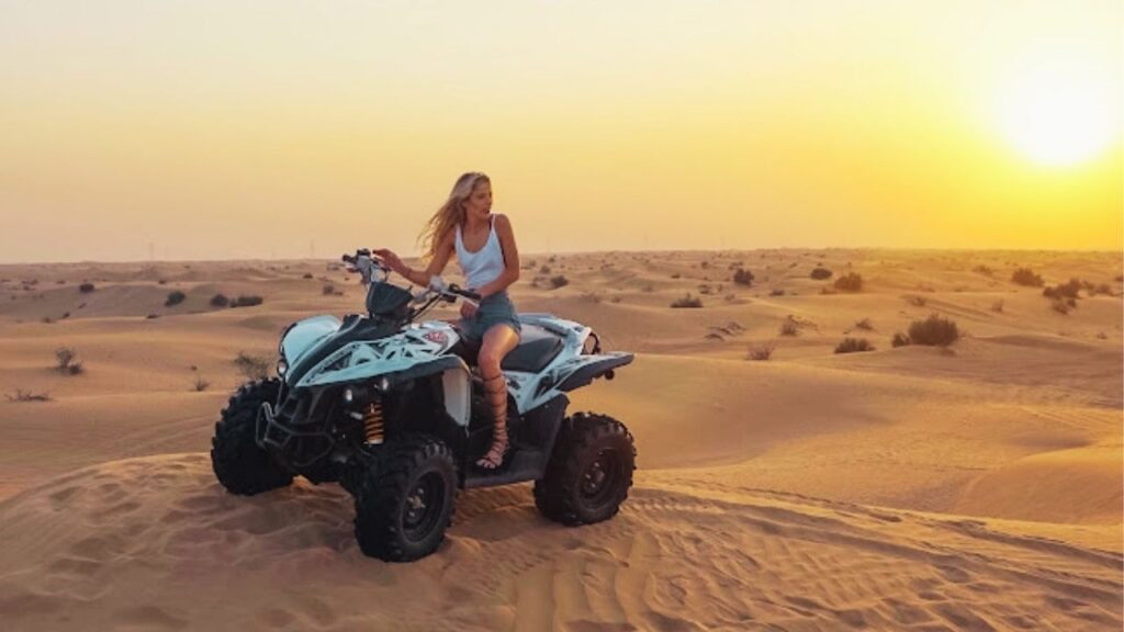 quad bike desert safari