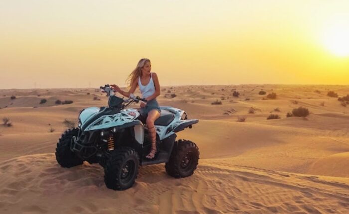 quad bike desert safari