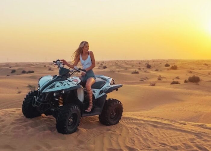 quad bike desert safari