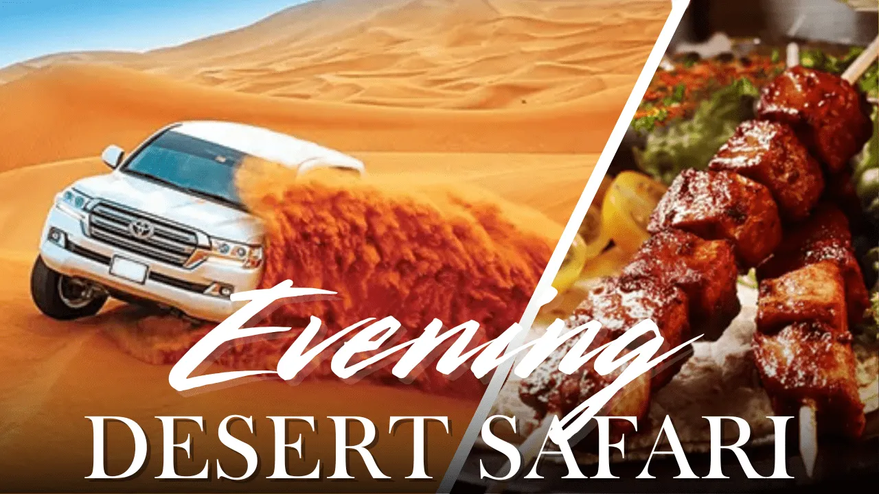 Eveningdesertsafarin
