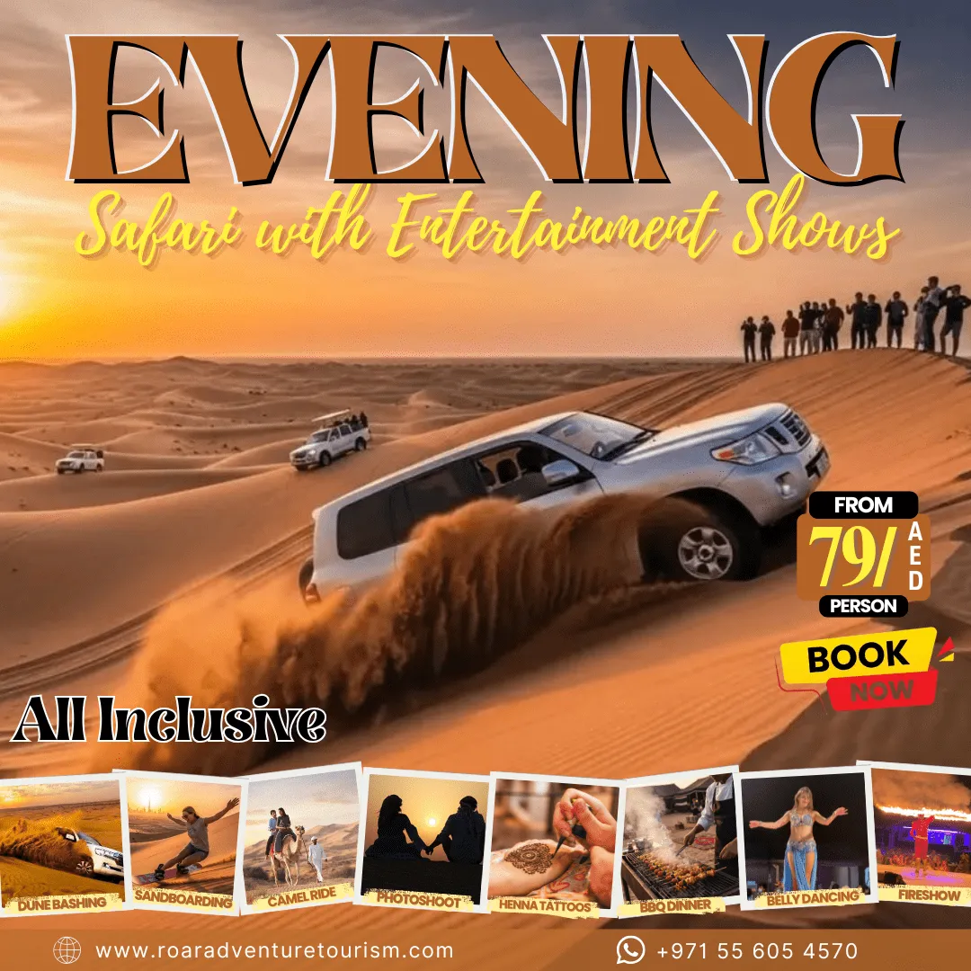 eveningdesertsafariwithentertainmentshow Eveningdesertsafariwithentertainmentshow