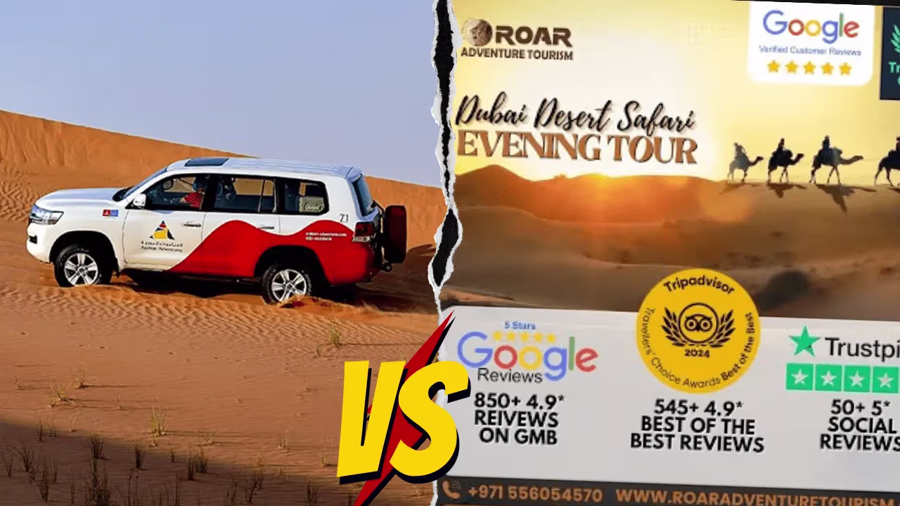 Arabianadventuresvsroaradventures