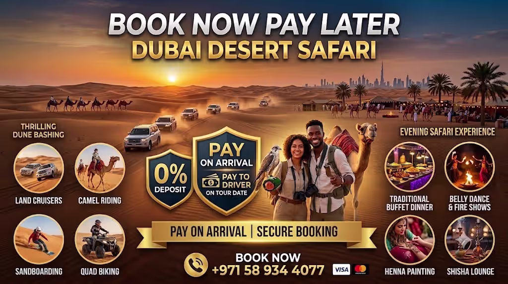 BookNowPayLater-DubaiDesertSafari BookNowPayLater DubaiDesertSafari