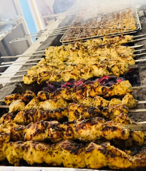 Chickentikka malaiboti grilled fish